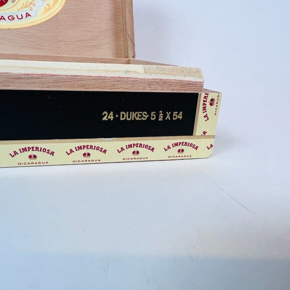 Wooden Cigar Boxes lot of 3 La Imperiosa Ashton Cabinet & Drew Estate Decor - Picture 4 of 15